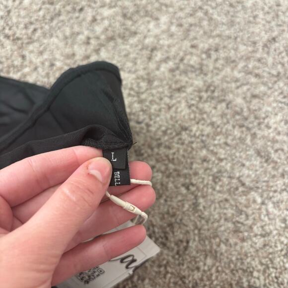 NWT Bella Barnett Women’s Black Slip Dress L Formal Wedding Guest Black Tie Sexy - Picture 8 of 12